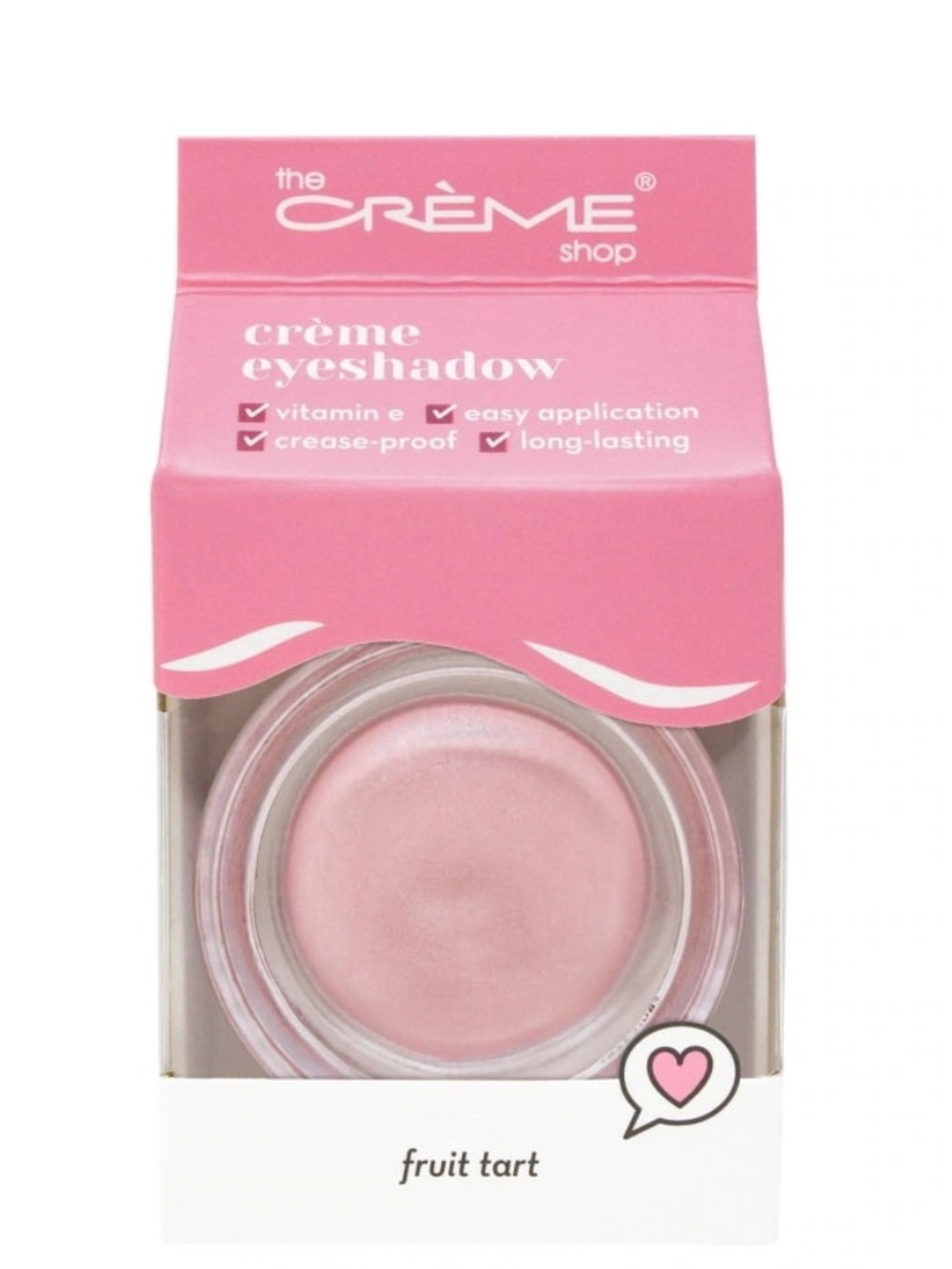 The Crème Shop Crème Eyeshadow Fruit Tart Pink NEW sealed! $18 MSRP